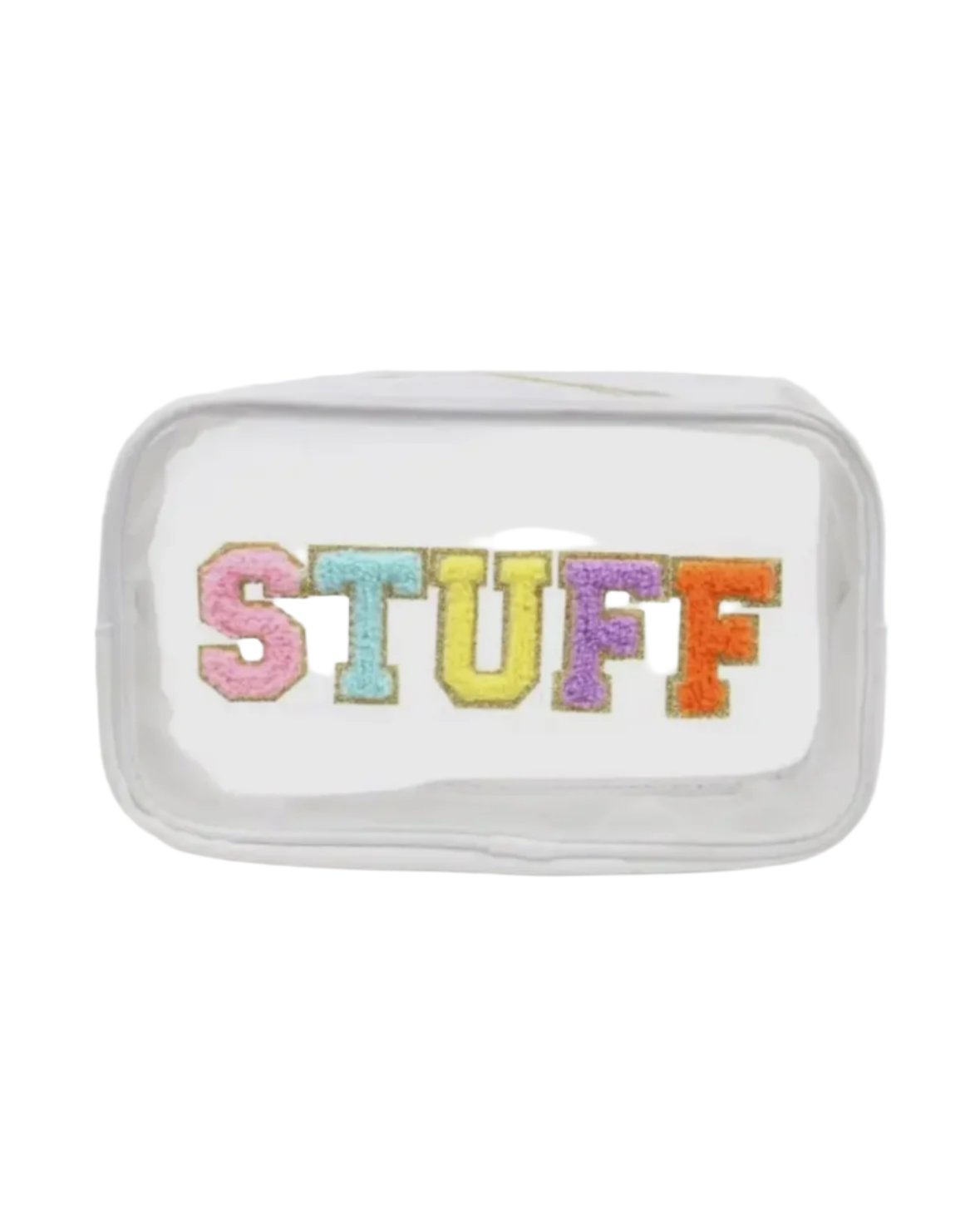 STUFF Clear Cosmetic Bag