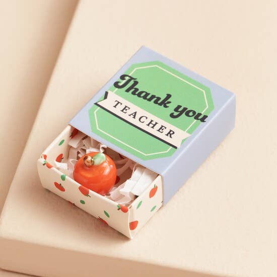 Tiny Matchbox Ceramic Tokens: Robin