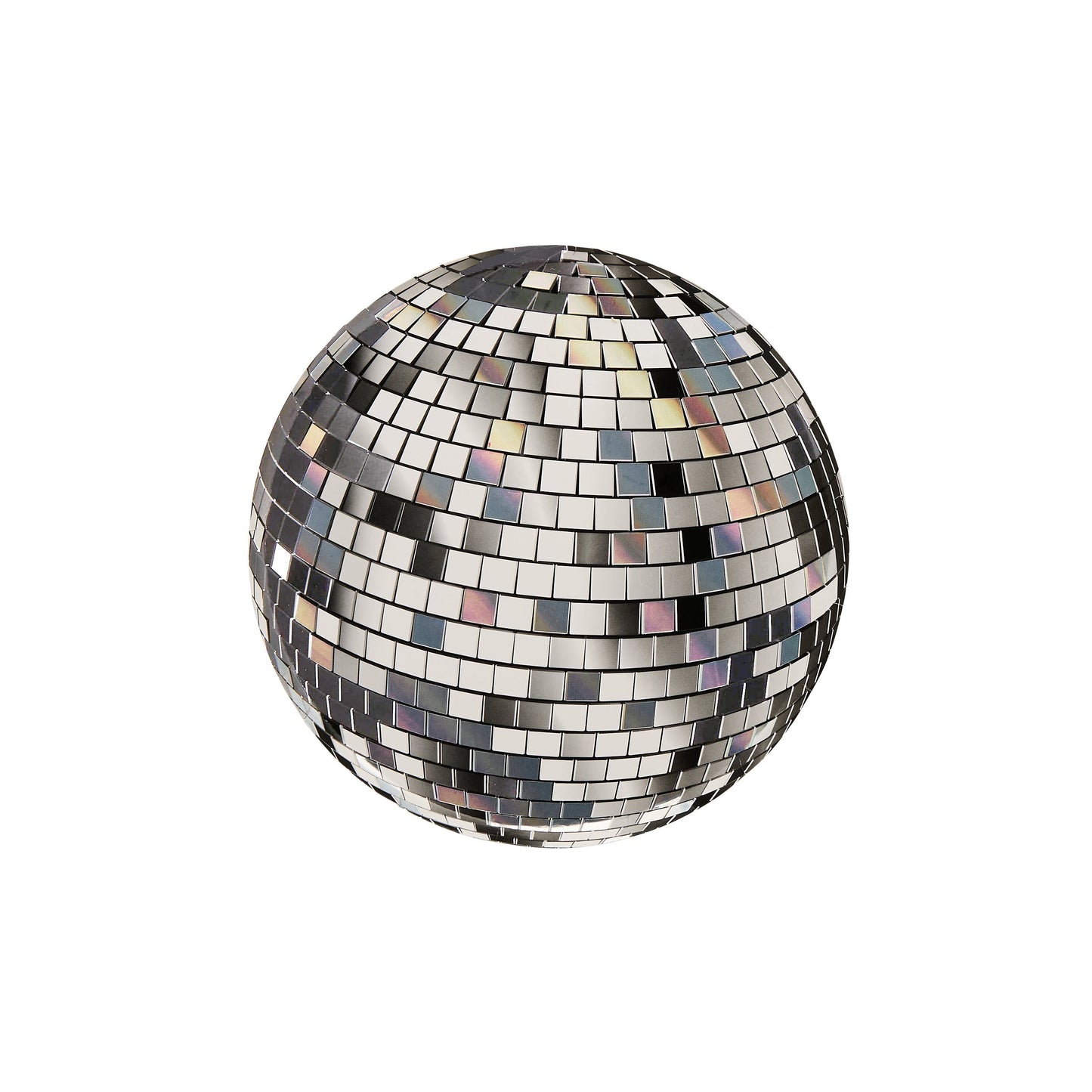 Disco Party Paper Plates - Pack of 8