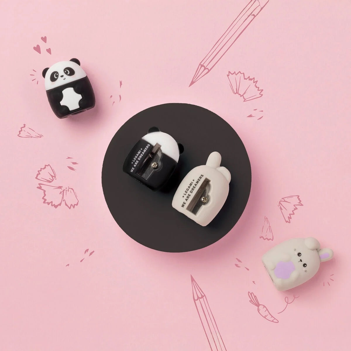 Legami Kitty Bunny Pencil Sharpener