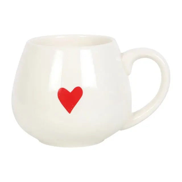 Hidden Message Love Heart Mug