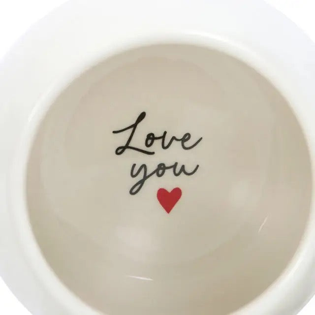 Hidden Message Love Heart Mug
