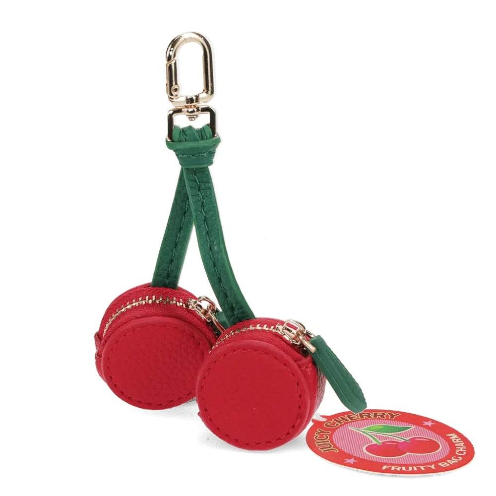 Cherry Bagcharm Keyring