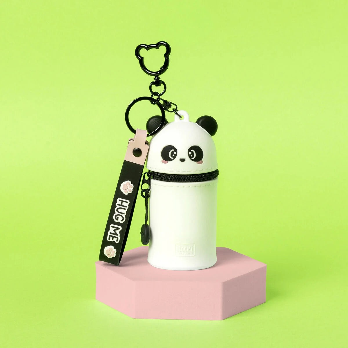 Legami Coin Purse with Keyring - Mini Kawaii Panda