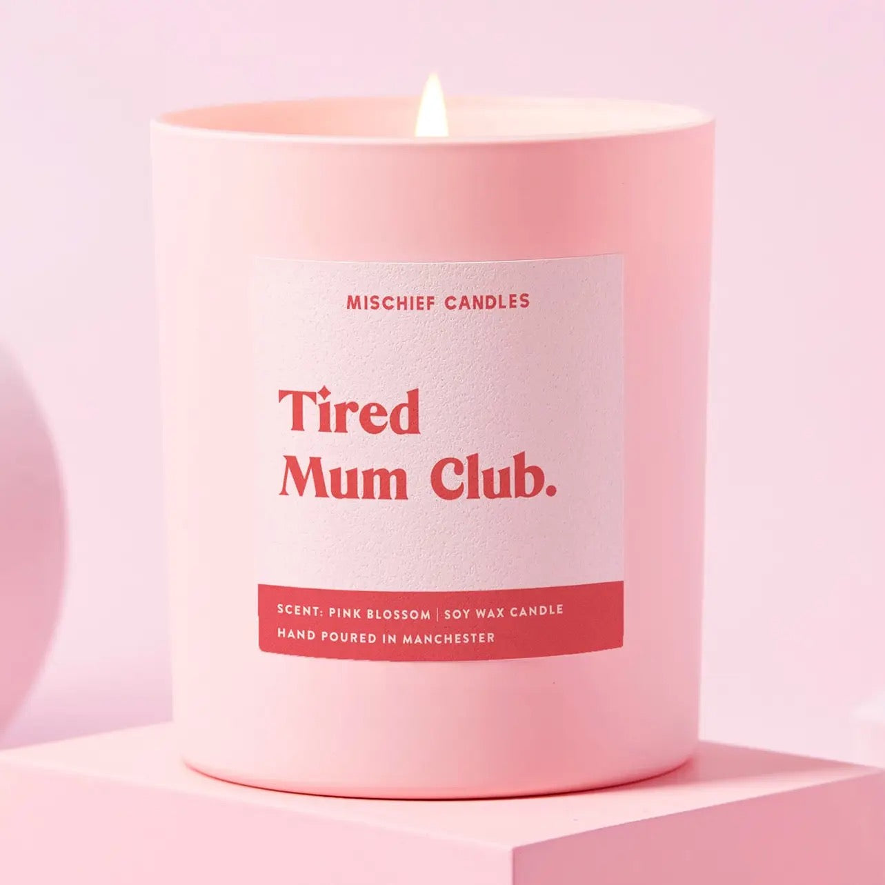 Tired Mum Club New Mum Gift - Soy Scented Candle