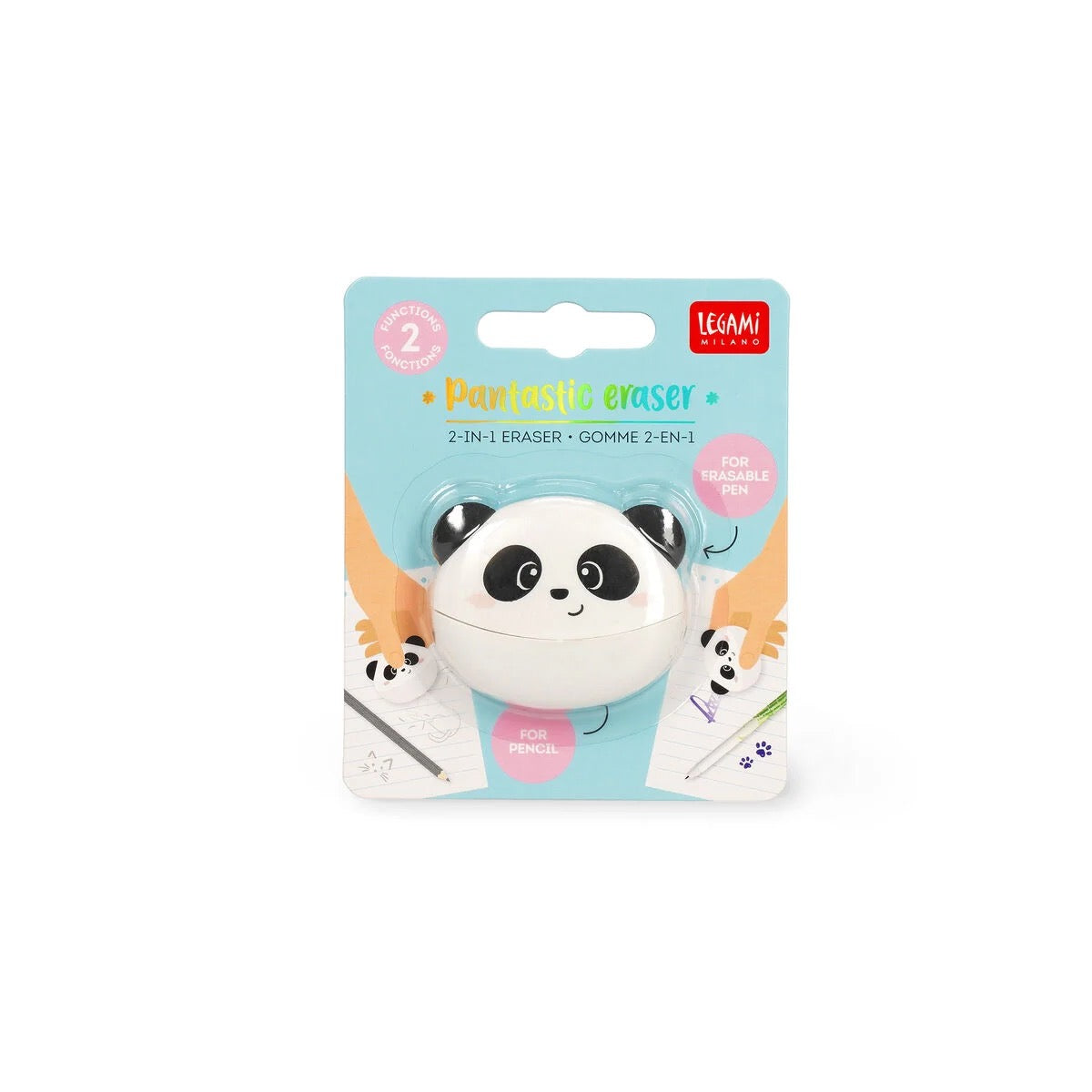 Legami Panda 2 in 1 Eraser