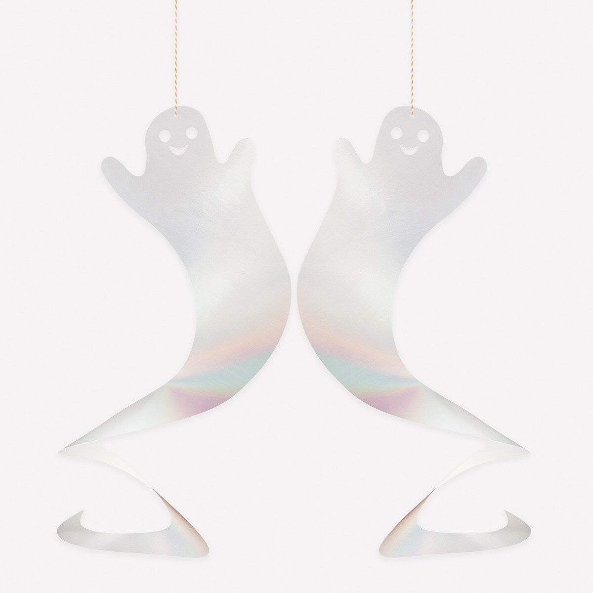 Meri Meri Spinning Ghost Decorations - pack of 10