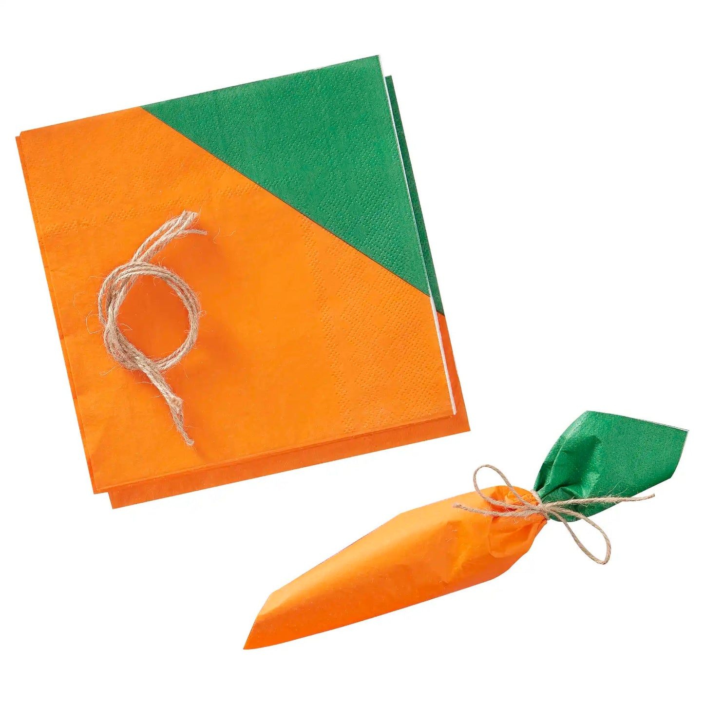 Carrot Easter Paper Party Napkins