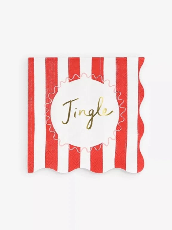 Meri Meri Striped Large Napkins
