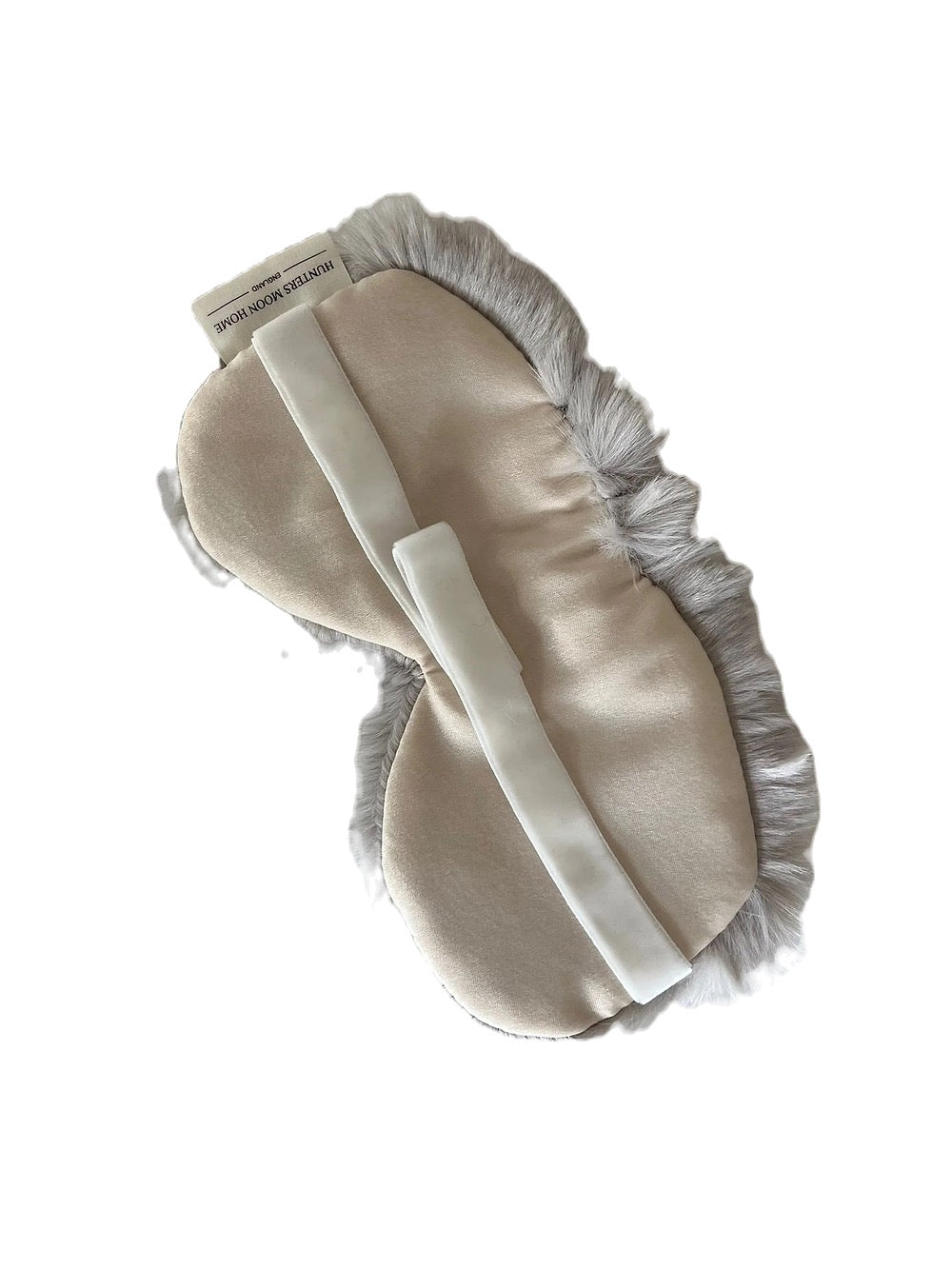 Luxury Lavender Pink Faux Fur Eye Mask