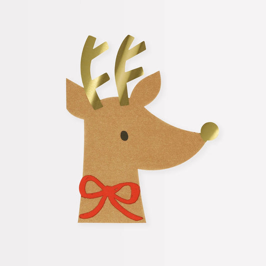 Christmas Reindeer Napkins Meri Meri