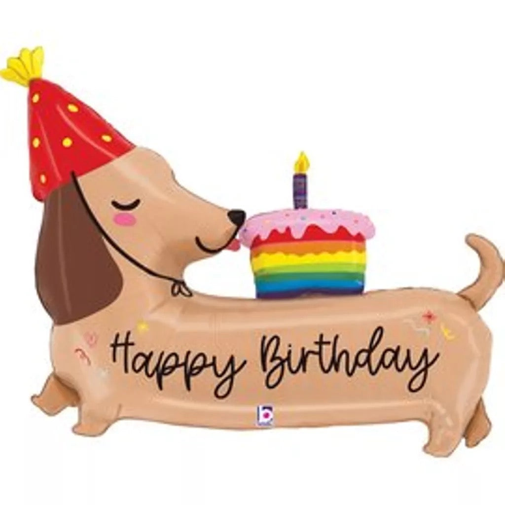 Grabo Foil Daschund Balloon