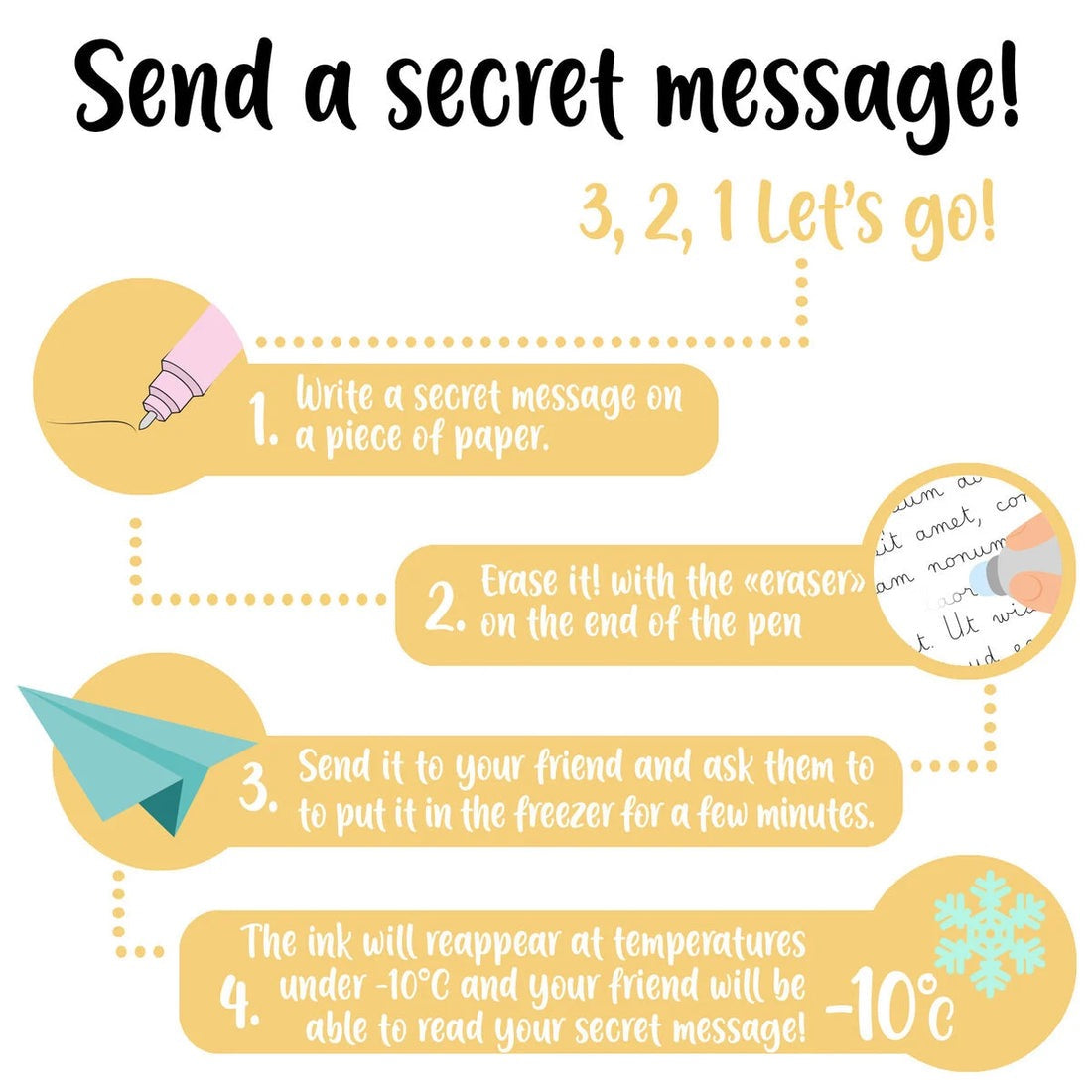 Legami Set of 3 Erasable Gel Pens - The Nutcracker - Christmas Limited Edition