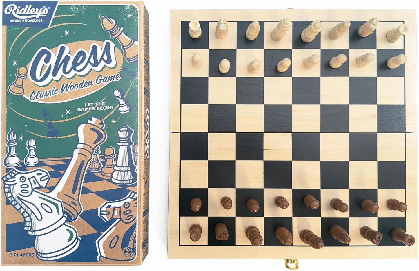 Classic Wooden Chess Game - Ridleys