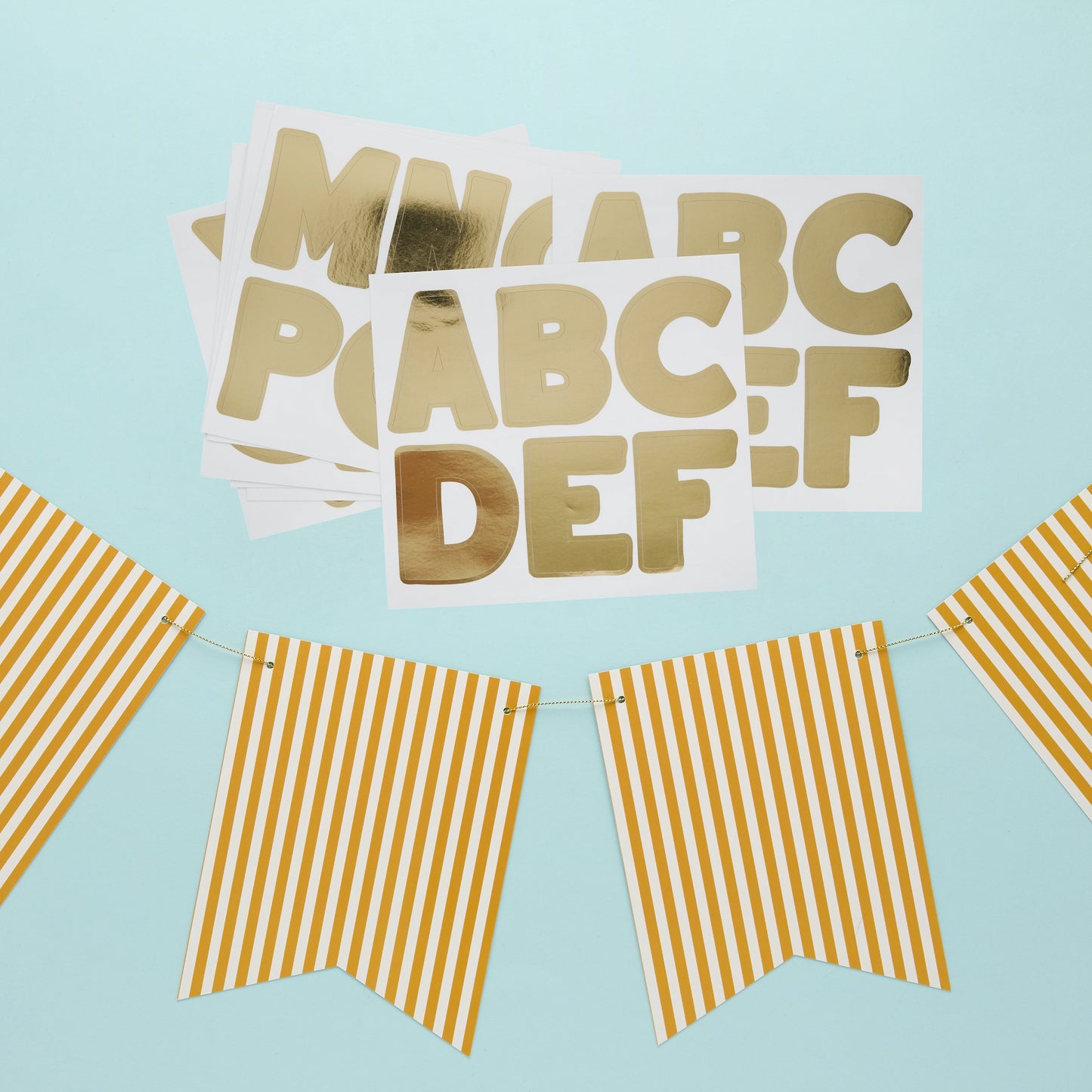 Circus Party Customisable Card Banner 2 x 2m