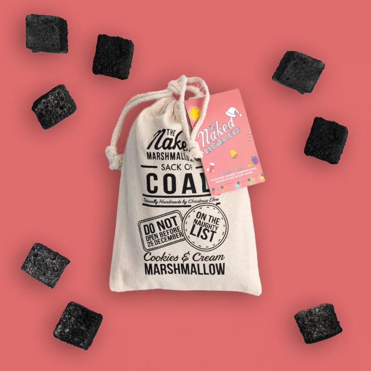 Naked Marshmallow Sack of Gourmet Coal