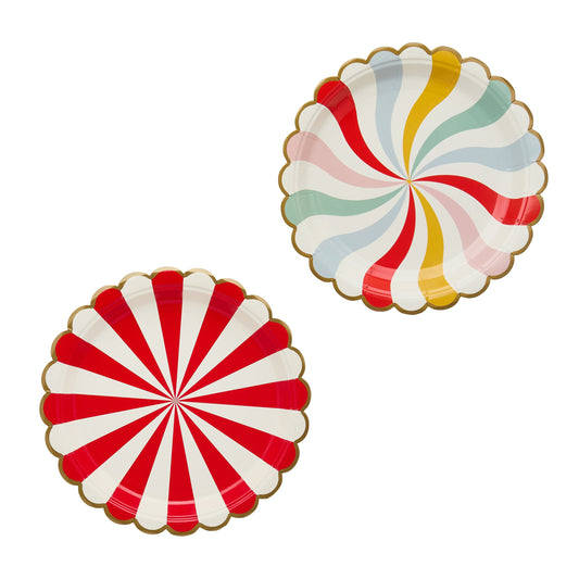Stripey Party Plate