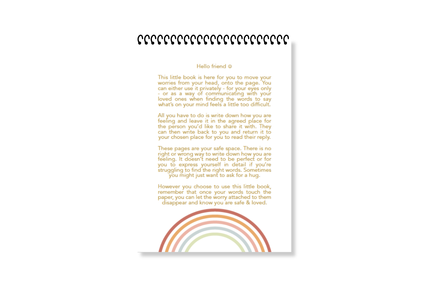 Worry Notes: Notebook for kids' worries, thoughts & feelings