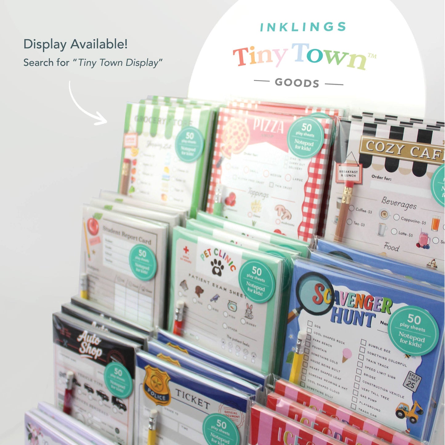 Inklings Tiny Town™ Play Notepad - Report Card