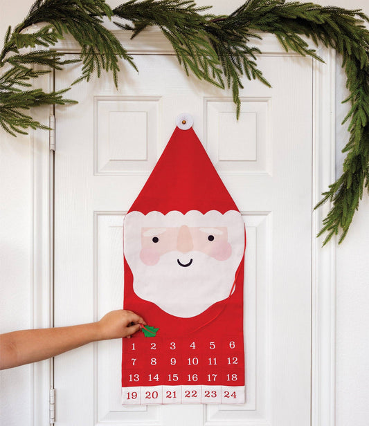 Santa Canvas Refillable Advent Calendar