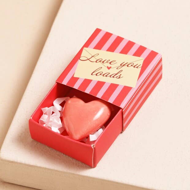 Tiny Matchbox Ceramic Tokens: Robin