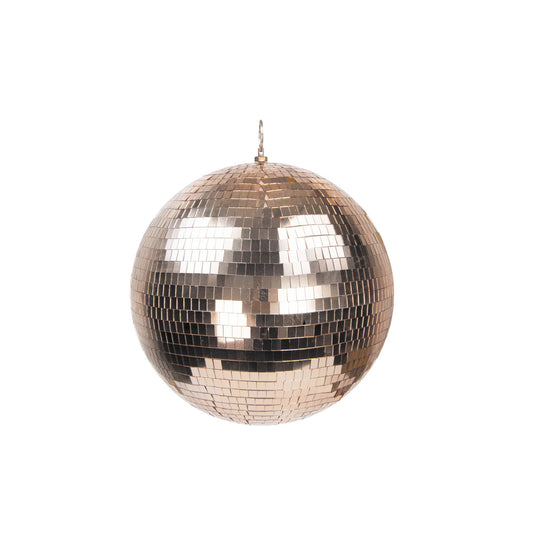 DISCO BALL ROSE GOLD 20CM