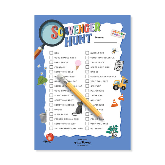 Inklings Tiny Town™ Play Notepad - Scavenger Hunt