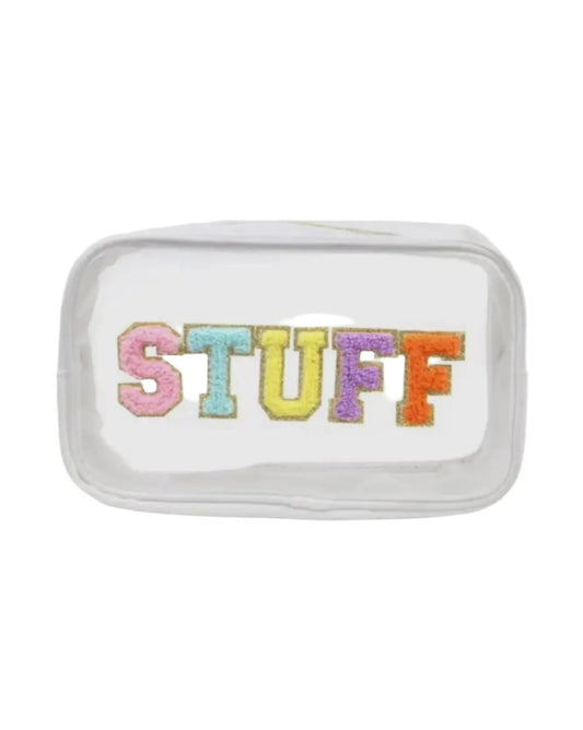 STUFF Clear Cosmetic Bag