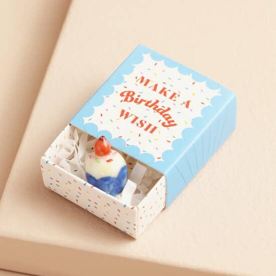 Tiny Matchbox Ceramic Tokens: Shrimp