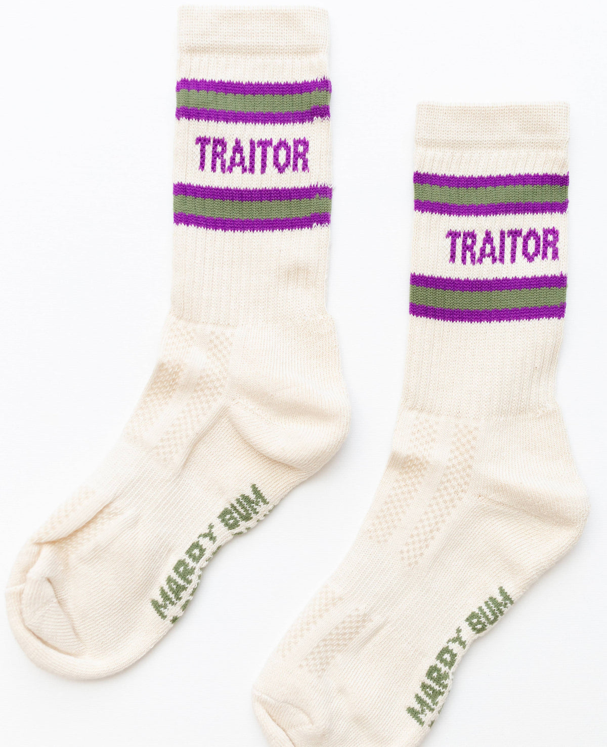 Traitor Slogan Sports Socks