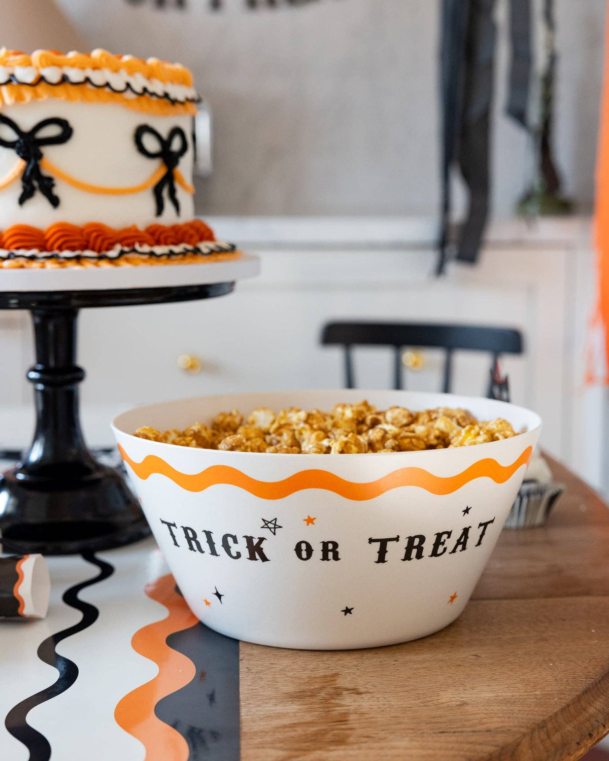 Reusable Trick or Treat Bamboo Bowl