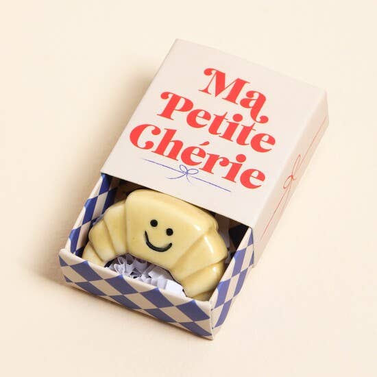 Tiny Matchbox Ceramic Tokens: Robin