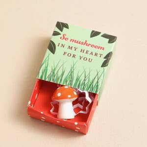 Tiny Matchbox Ceramic Tokens: Robin
