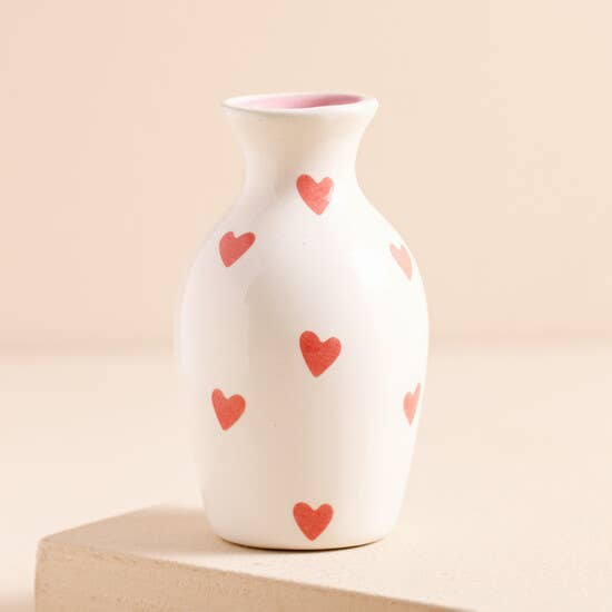 Heart Tiny Bud Vase