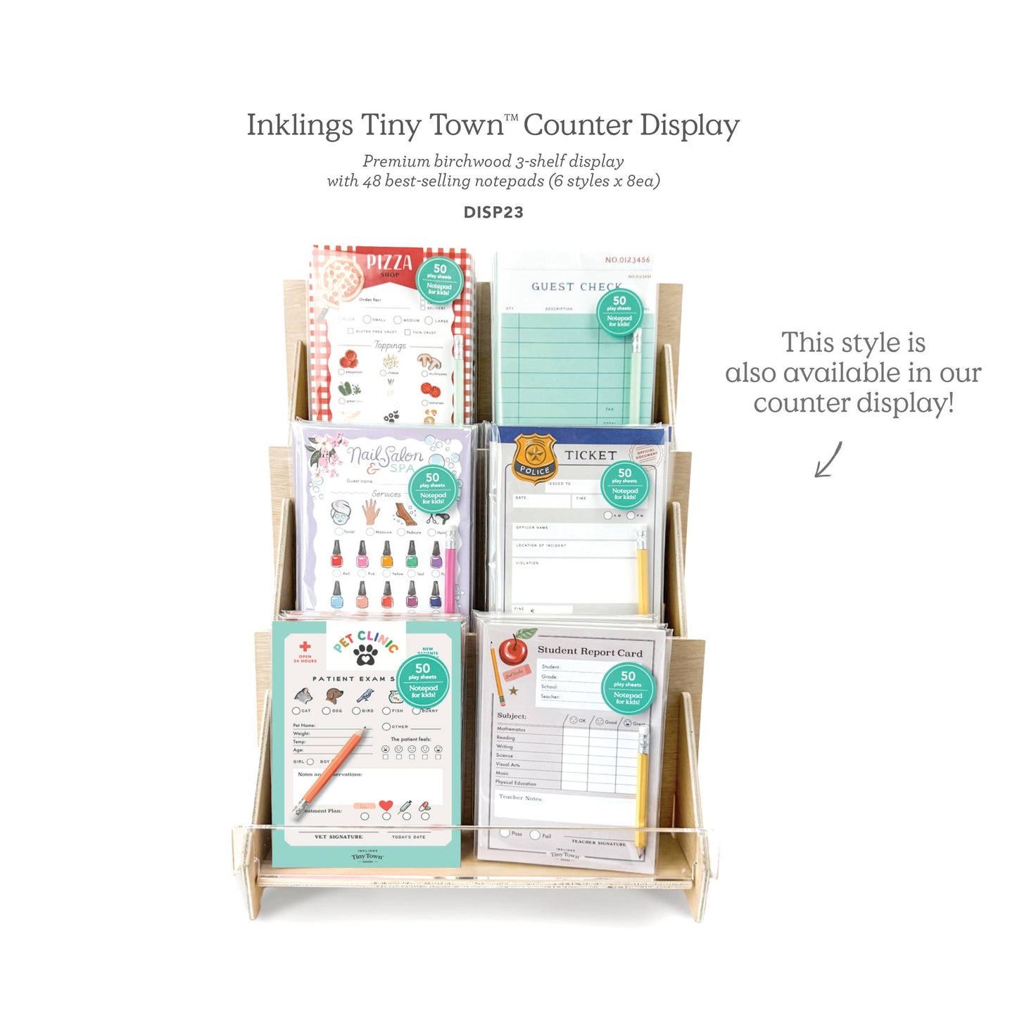 Inklings Tiny Town™ Play Notepad - Pet Clinic