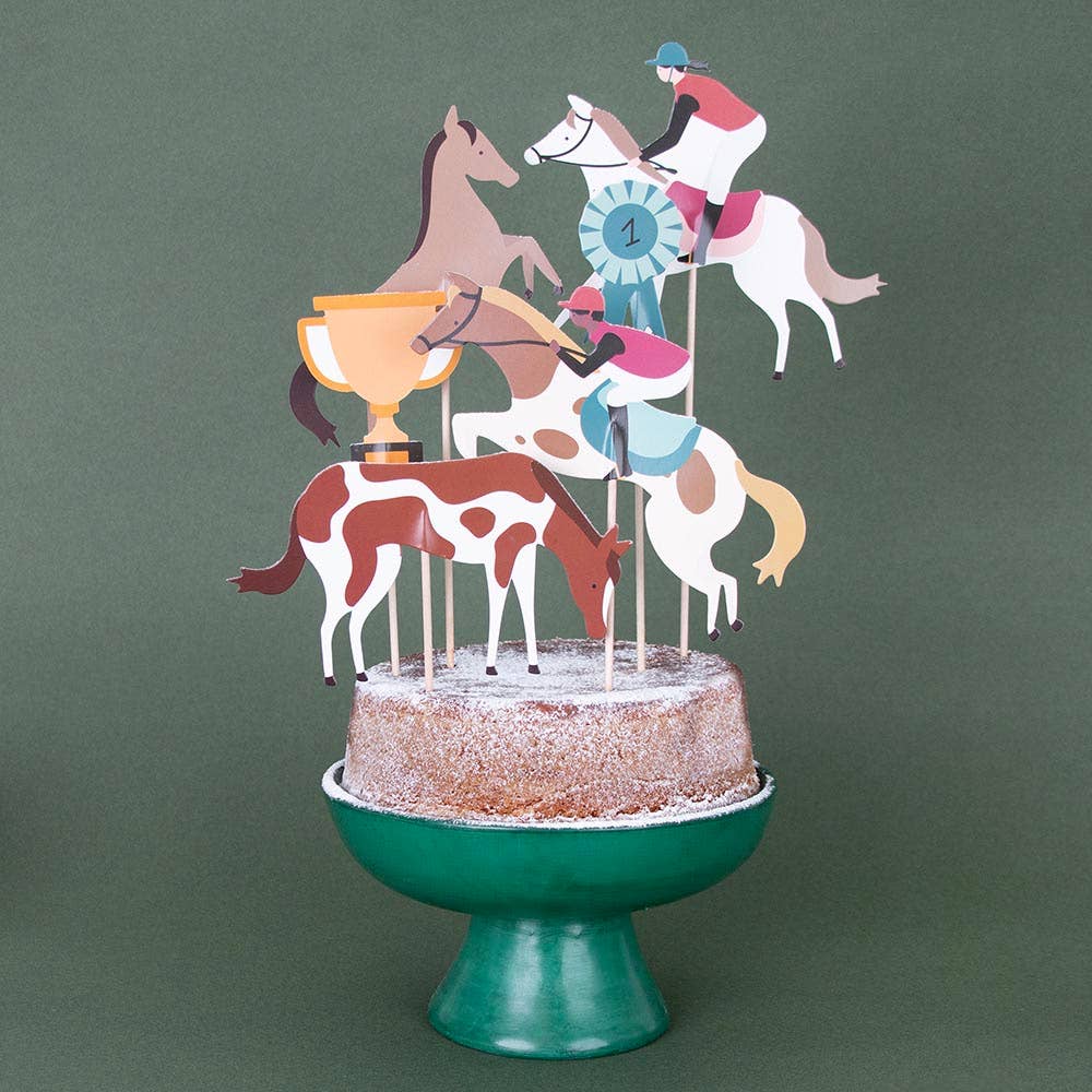 Horse cake toppers