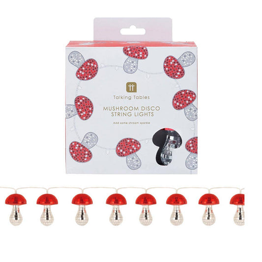 Mushroom LED Disco String Lights | 1.6m | Fairy Lights |