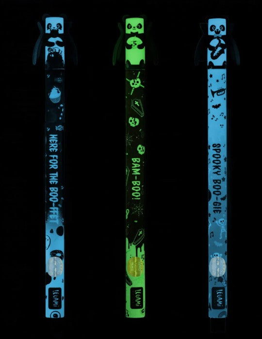 Bam BOO Legami Erasable Halloween Pen - GLOW IN THE DARK!