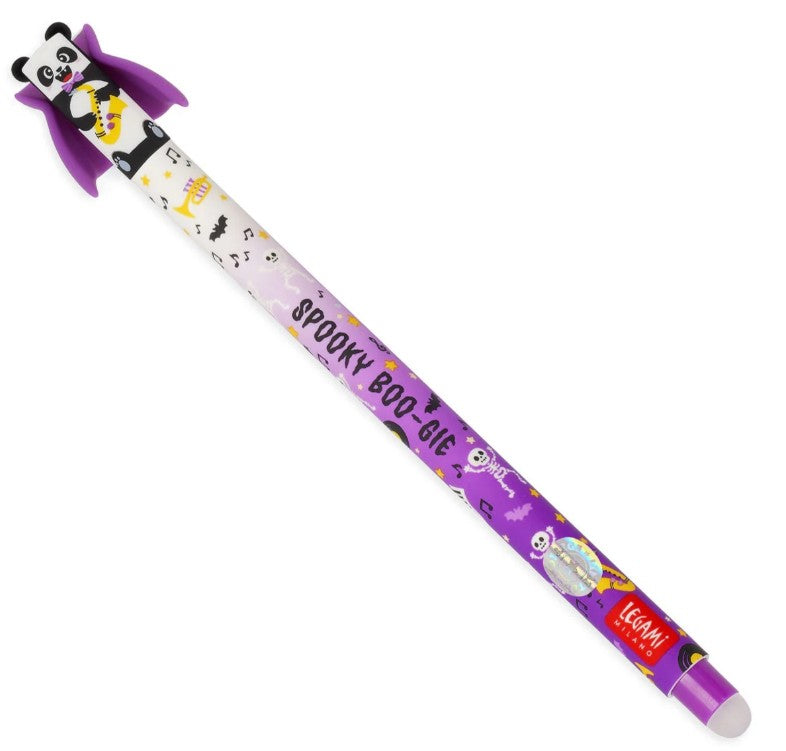 Bam BOO Legami Erasable Halloween Pen - GLOW IN THE DARK!