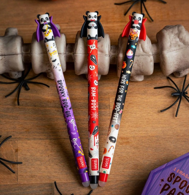 Bam BOO Legami Erasable Halloween Pen - GLOW IN THE DARK!