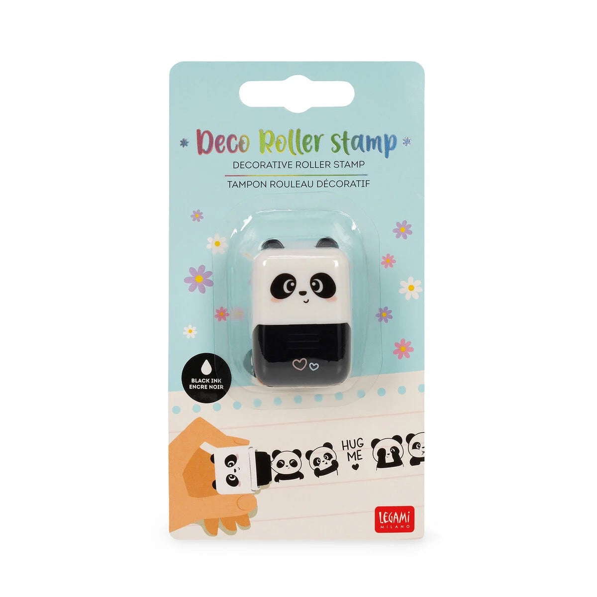 Legami Panda Decorative Roller Stamp