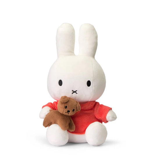 Bon Ton Toys  Miffy With Snuffy Plush Soft Toy