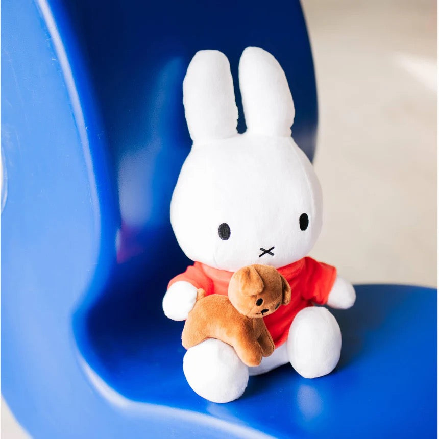Bon Ton Toys  Miffy With Snuffy Plush Soft Toy