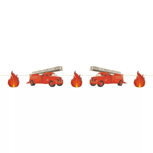 Fire Fighter Party Paper Garland