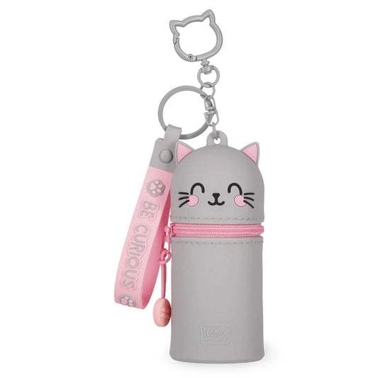 Legami Coin Purse with Keyring - Mini Kawaii Kitty