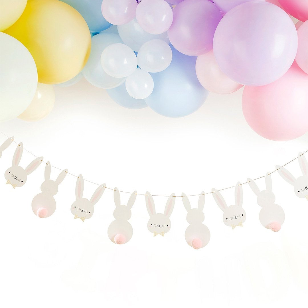 Easter Bunny Pom Pom Garland