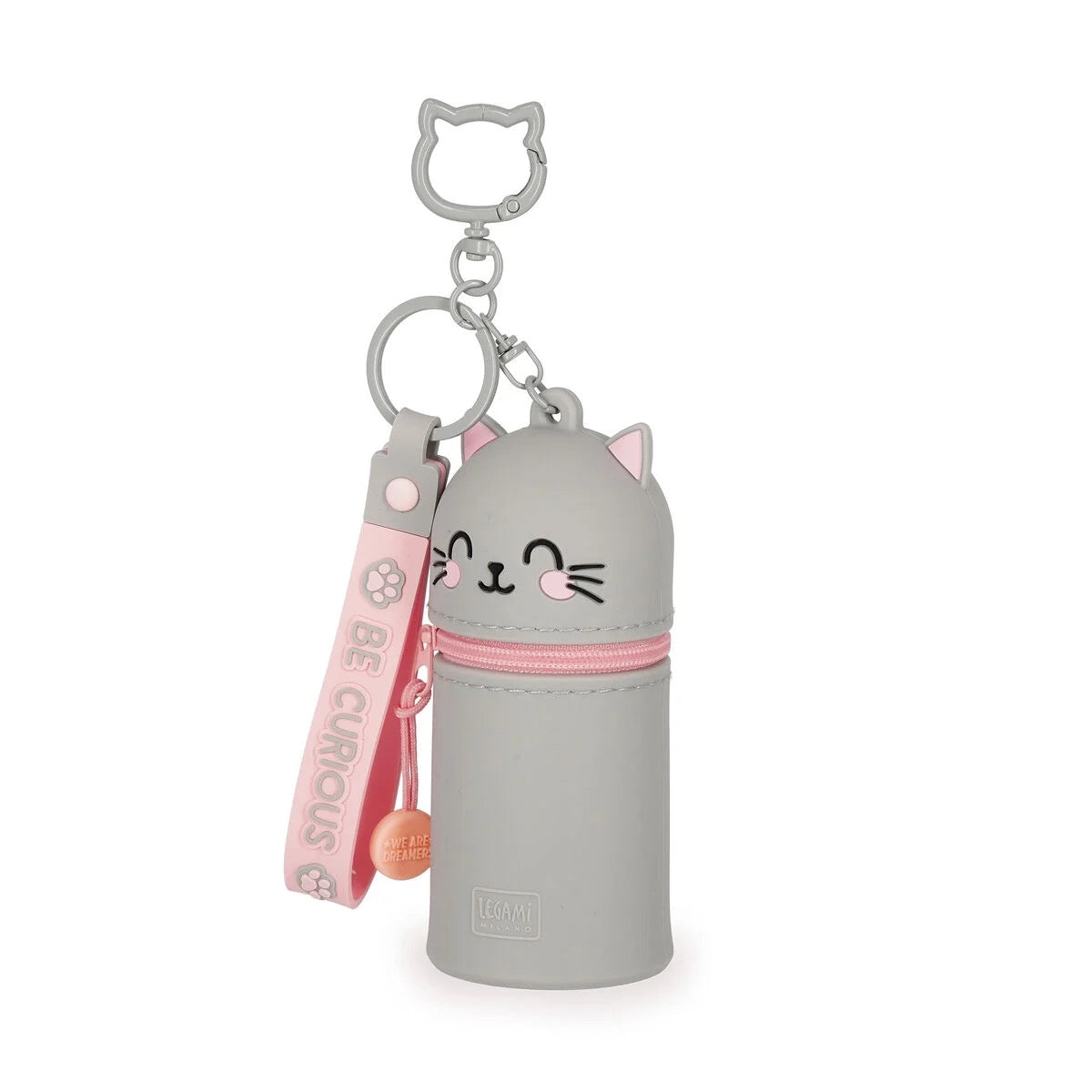 Legami Coin Purse with Keyring - Mini Kawaii Kitty