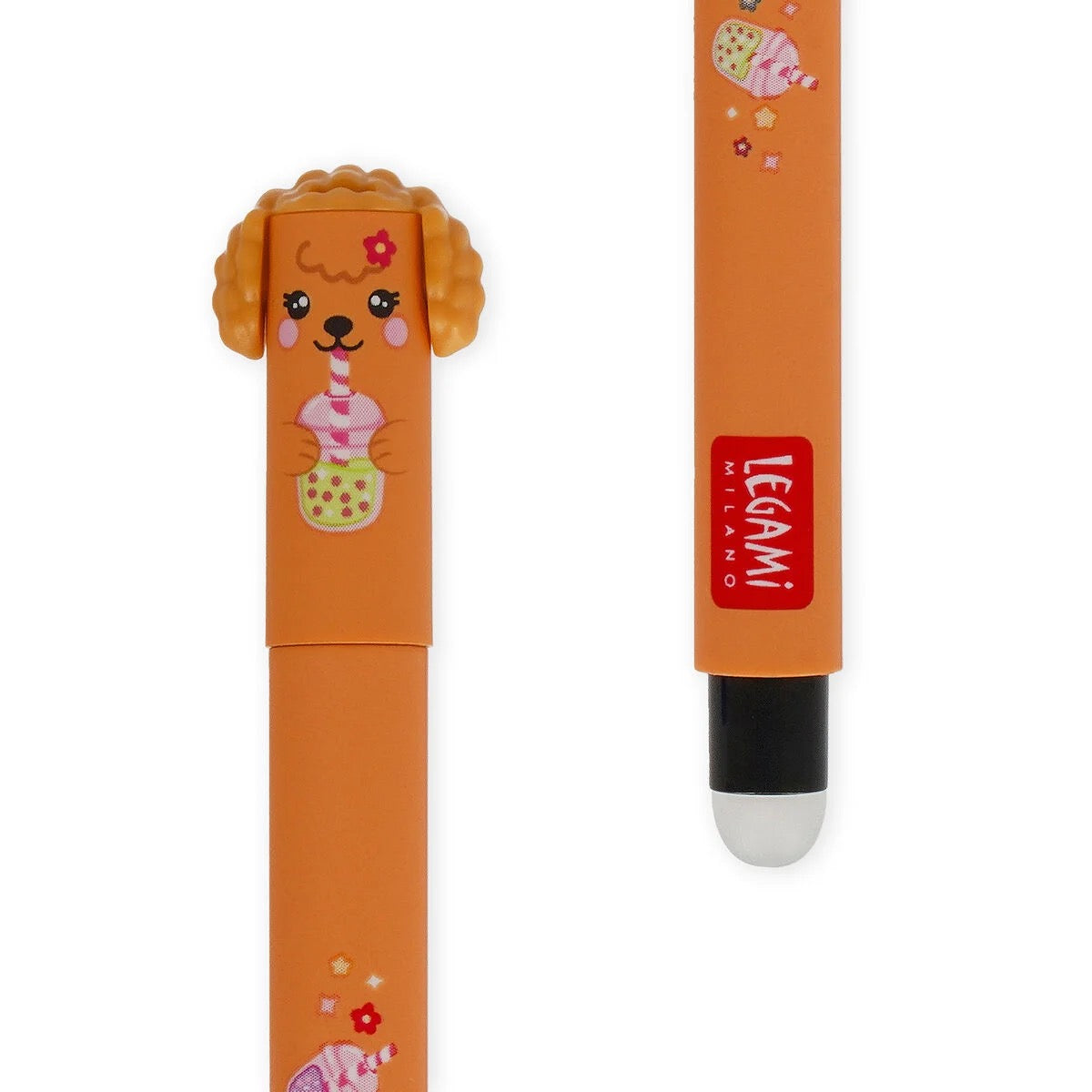 Legami Set of 3 Erasable Gel Pens - Fur-Ever-Friends
