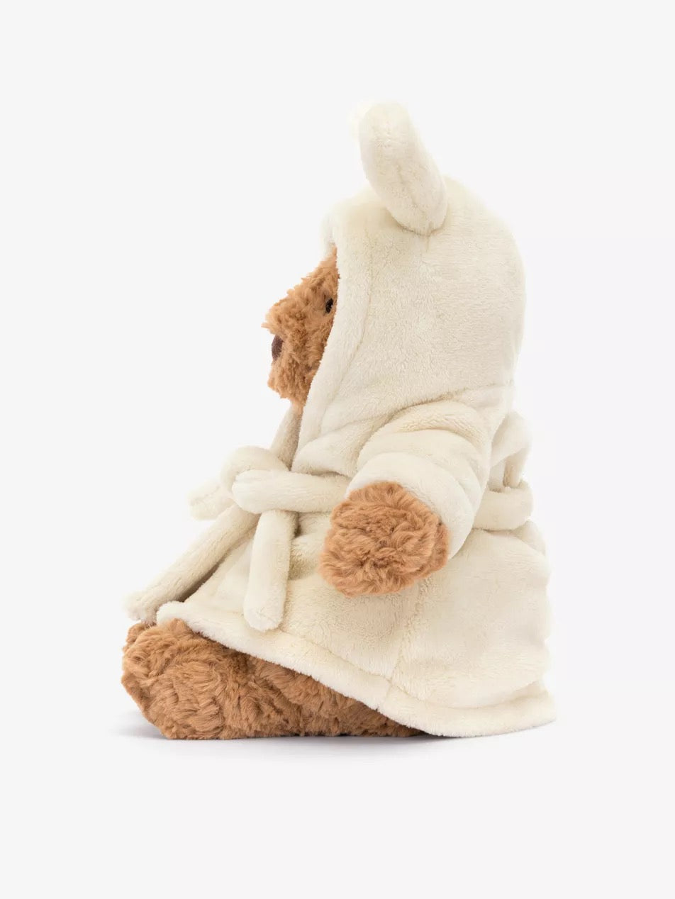 Bartholomew Bathrobe Bear soft toy 26cm