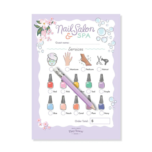 Inklings Tiny Town™ Play Notepad - Nail Salon and Spa